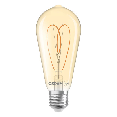 Vintage 1906 LED ST64 Lamp 4.9W (40W eq.) E27 2200K Gold CRi90 Dim Vintage 1906 LED ST64 Lamp 4.9W (40W eq.) E27 2200K Gold CRi90 Dim
