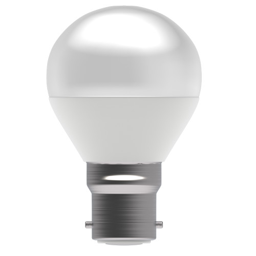 LED Genesis Golfball 4.7W (40W eq.) B22d 2700K Opal Bell LED Genesis Golfball 4.7W (40W eq.) B22d 2700K Opal Bell