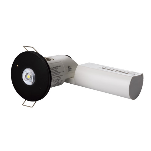 Black Spectrum LED Emergency Downlight 3W Open Area / Corridor Non-Maintained Black Spectrum LED Emergency Downlight 3W Open Area / Corridor Non-Maintained