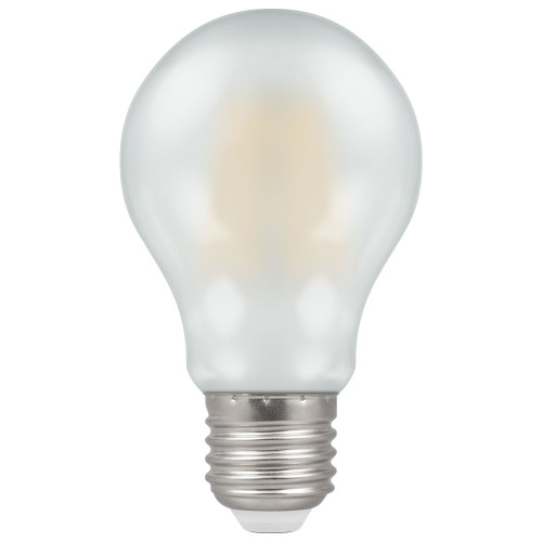 Crompton LED Filament GLS 5W 240V Very Warm White E27 Pearl Dimmable Crompton LED Filament GLS 5W 240V Very Warm White E27 Pearl Dimmable