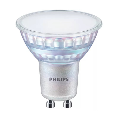 Master LED spot VLE GU10 5.5W (80W eq.) 120 Deg 3000K CRi90 Dimmable Master LED spot VLE GU10 5.5W (80W eq.) 120 Deg 3000K CRi90 Dimmable