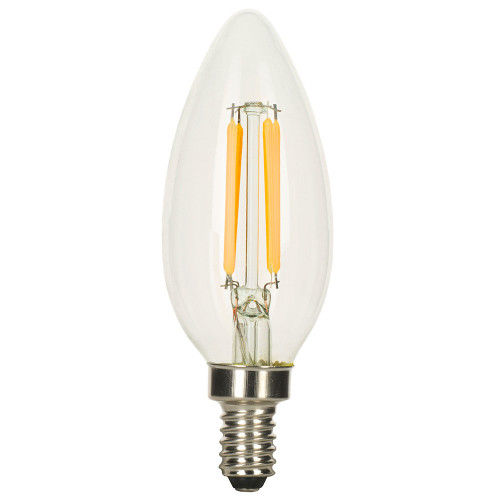 LED Filament Candle 4.4W 240V E12 Very Warm White Clear Dimmable LED Filament Candle 4.4W 240V E12 Very Warm White Clear Dimmable