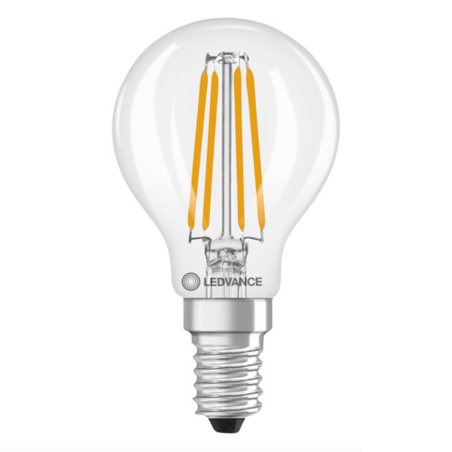 Energy Efficient LED Golfball 45mm 2.2W (40W eq.) 2700K E14 Clear Ledvance Energy Efficient LED Golfball 45mm 2.2W (40W eq.) 2700K E14 Clear Ledvance