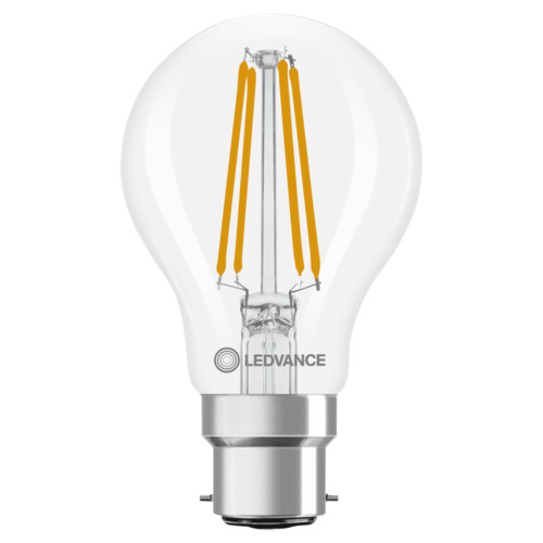 LED GLS 5.9W (60W eq.) B22d 2700K Clear Dimmable Ledvance LED GLS 5.9W (60W eq.) B22d 2700K Clear Dimmable Ledvance