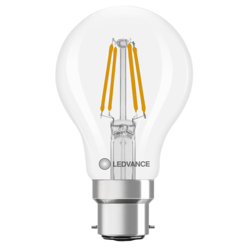 LED GLS 3.4W (40W eq.) B22d 2700K Clear Ledvance LED GLS 3.4W (40W eq.) B22d 2700K Clear Ledvance