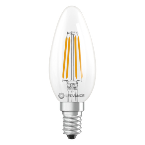 LED Filament Candle 5.9W (60W eq.) E14 2700K Clear Ledvance LED Filament Candle 5.9W (60W eq.) E14 2700K Clear Ledvance
