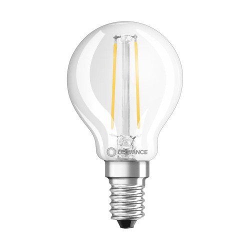 LED Golfball 45mm 1.8W (25W eq.) E14 2700K Clear Ledvance LED Golfball 45mm 1.8W (25W eq.) E14 2700K Clear Ledvance