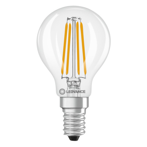 LED Golfball 45mm 3.4W (40W eq.) E14 2700K Clear Ledvance LED Golfball 45mm 3.4W (40W eq.) E14 2700K Clear Ledvance
