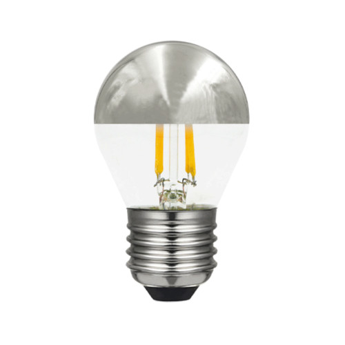 LED 4W 350lm Crown Silver Golf Ball E27 Very Warm White LED 4W 350lm Crown Silver Golf Ball E27 Very Warm White
