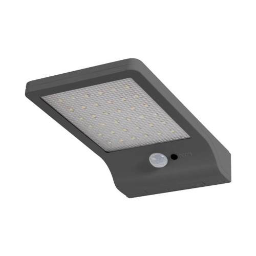 LED Battery Powered Door Solar Charging Silver 3W 4000K Sensor LED Battery Powered Door Solar Charging Silver 3W 4000K Sensor