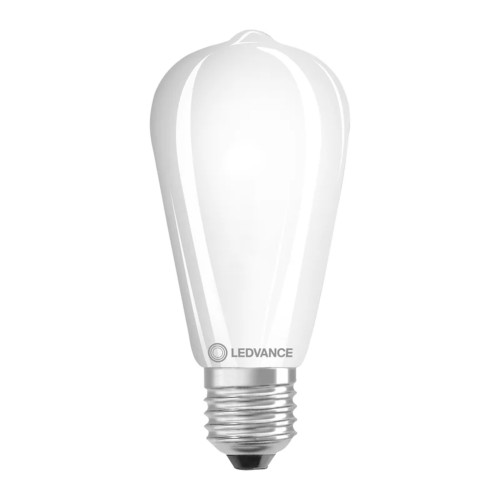 LED Classic ST64 Lamp 3.4W (40W eq.) 2700K E27 Opal Ledvance LED Classic ST64 Lamp 3.4W (40W eq.) 2700K E27 Opal Ledvance