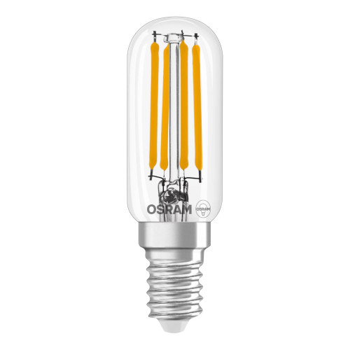 LED Tubular Lamp 4W (40W eq.) E14 2700K Clear 25 X 80mm LED Tubular Lamp 4W (40W eq.) E14 2700K Clear 25 X 80mm