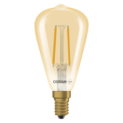 Vintage 1906 Classic LED ST48 2.8W (25W eq.) E14 2200K Gold Dimmable Vintage 1906 Classic LED ST48 2.8W (25W eq.) E14 2200K Gold Dimmable