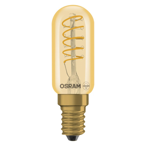 LED Spiral Tubular Lamp 4.8W (36W eq.) E14 2200K Gold 25 X 80mm Dimmable LED Spiral Tubular Lamp 4.8W (36W eq.) E14 2200K Gold 25 X 80mm Dimmable