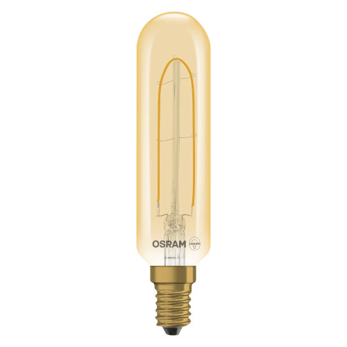 LED Tubular Lamp 2.8W (25W eq.) E14 2200K Gold 28 X 125mm Dimmable LED Tubular Lamp 2.8W (25W eq.) E14 2200K Gold 28 X 125mm Dimmable