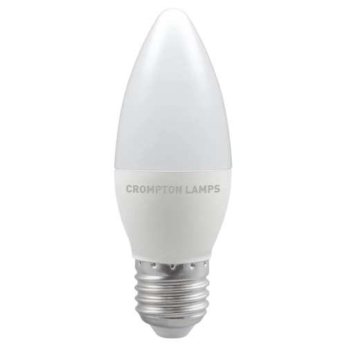 LED Thermal Plastic Candle 2.2W (25W eq.) ES 2700K Frosted Crompton LED Thermal Plastic Candle 2.2W (25W eq.) ES 2700K Frosted Crompton