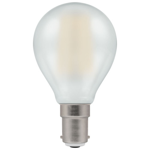 LED 45mm Round 2.2W (25W eq.) B15d Frosted 2700K Dimmable Crompton LED 45mm Round 2.2W (25W eq.) B15d Frosted 2700K Dimmable Crompton