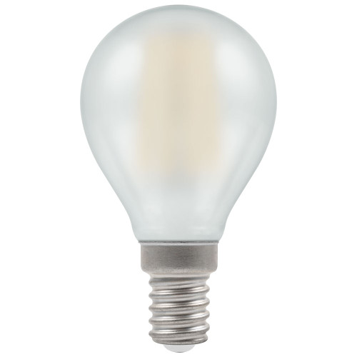 LED 45mm Round 2.2W (25W eq.) E14 Frosted 2700K Dimmable Crompton LED 45mm Round 2.2W (25W eq.) E14 Frosted 2700K Dimmable Crompton