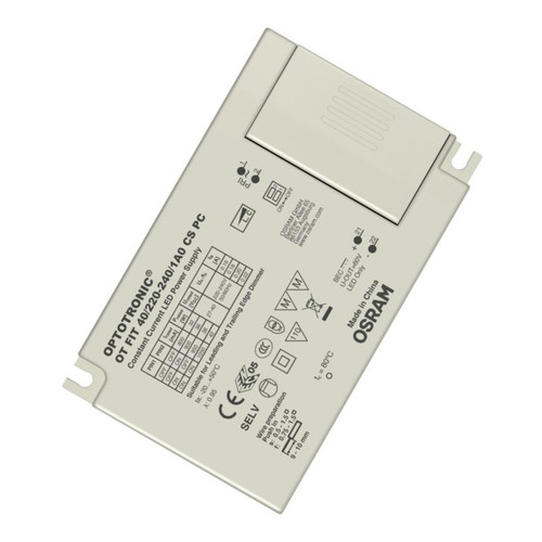 Optotronic Fit CC LED Driver 40W 1050mA Phase Cut Dimmable Optotronic Fit CC LED Driver 40W 1050mA Phase Cut Dimmable