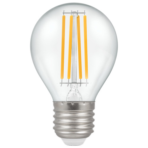 LED 45mm Round 6.5W (60W eq.) B22d Clear 4000K Dimmable Crompton LED 45mm Round 6.5W (60W eq.) B22d Clear 4000K Dimmable Crompton