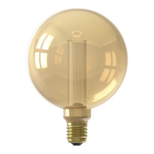 Calex LED Glassfiber Globe 125mm 3.5W 120lm E27 Gold 1800K Dimmable Calex LED Glassfiber Globe 125mm 3.5W 120lm E27 Gold 1800K Dimmable