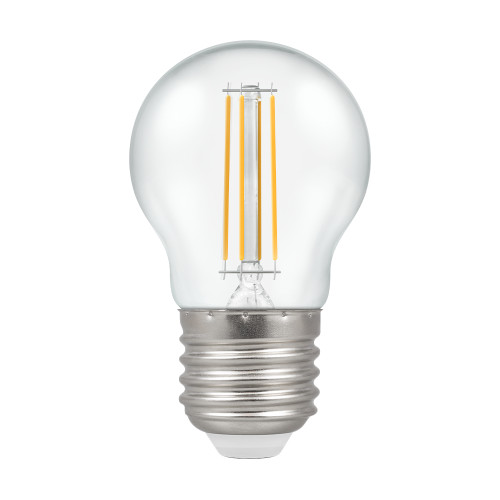 LED A-Class 45mm Round 2.2W (40W eq.) E27 Clear 3000K Crompton LED A-Class 45mm Round 2.2W (40W eq.) E27 Clear 3000K Crompton