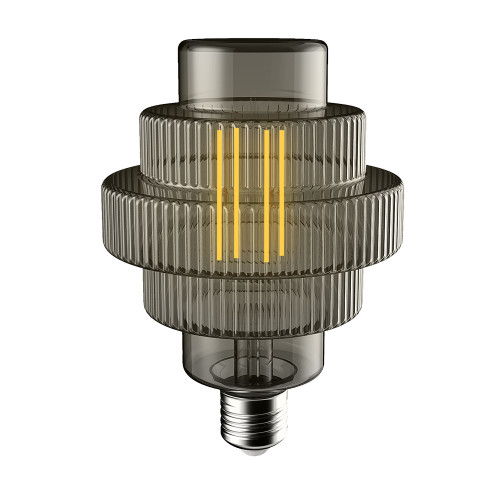 LED Deco Gear Lamp 112mm 4.5W 1800K E27 Smoke Crompton LED Deco Gear Lamp 112mm 4.5W 1800K E27 Smoke Crompton