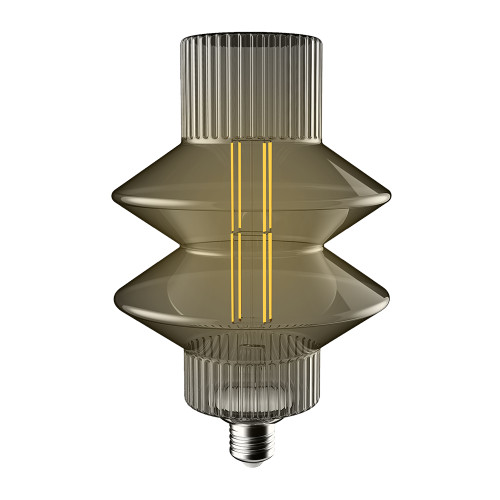 LED Deco Lantern Lamp 150mm 4.5W 1800K E27 Smoke Crompton LED Deco Lantern Lamp 150mm 4.5W 1800K E27 Smoke Crompton