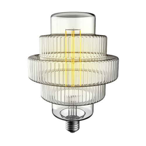 LED Deco Gear Lamp 160mm 4.9W 1800K E27 Clear Crompton LED Deco Gear Lamp 160mm 4.9W 1800K E27 Clear Crompton