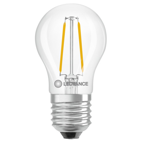 LED Golfball 45mm 1W (15W eq.) E27 2700K Clear Ledvance LED Golfball 45mm 1W (15W eq.) E27 2700K Clear Ledvance
