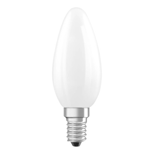 LED Filament Candle 1.8W (25W eq.) E14 2700K Frosted Dimmable LED Filament Candle 1.8W (25W eq.) E14 2700K Frosted Dimmable