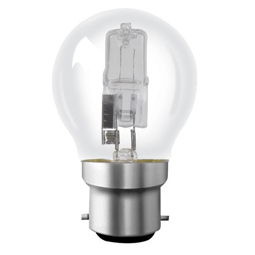 GE HaloSperical 45mm 240V 30W B22d Clear GE HaloSperical 45mm 240V 30W B22d Clear