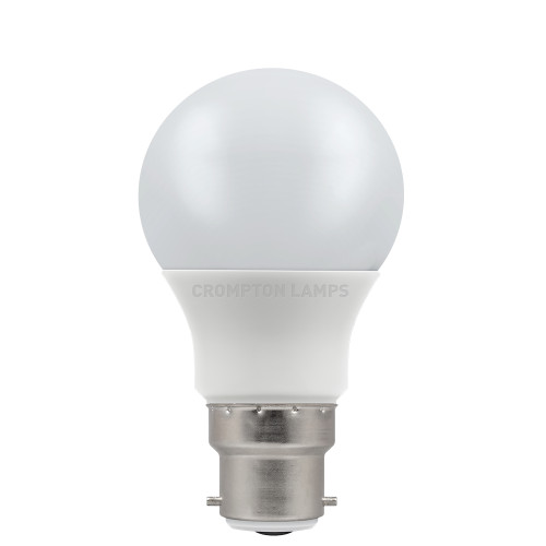 Crompton LED GLS Thermal Plastic 4W (40W eq.) B22d 2700K Opal