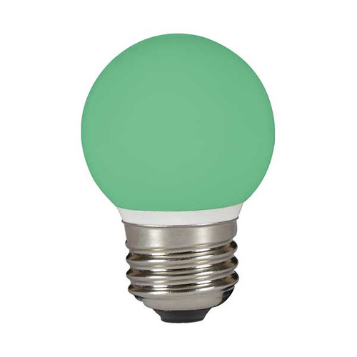 LED 45mm Round 1W E27 Green BELL LED 45mm Round 1W E27 Green BELL