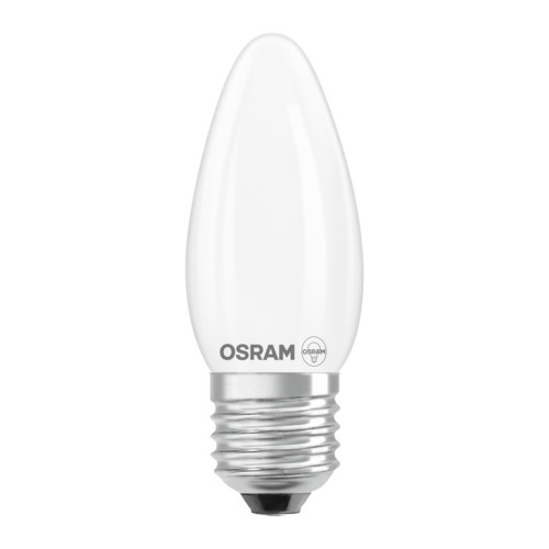 LED Filament Candle 3.4W (40W eq.) E27 2700K Frosted Dimmable Osram