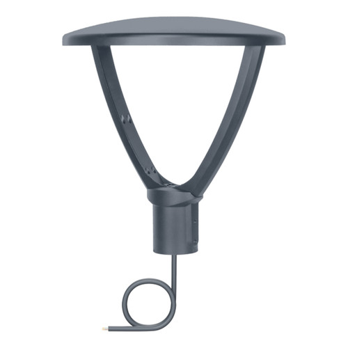 Grey LED Urban Lantern 59W 8200lm 3000/4000K IP66 with 7m Cable Asymmetric