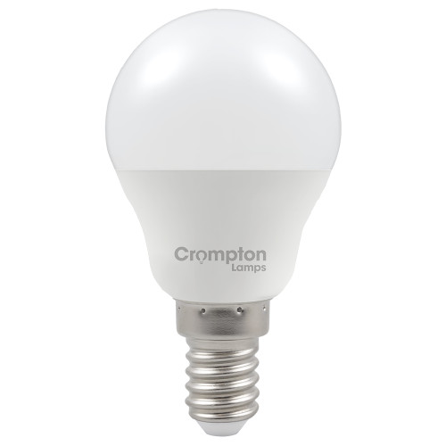 LED Thermal Plastic Golf Ball 4.2W (40W eq.) E14 Opal 2700K Dimmable