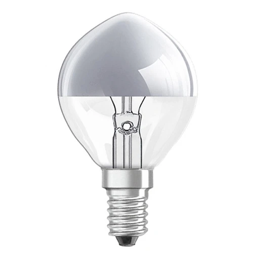 Crown Silver 240V 40W E14