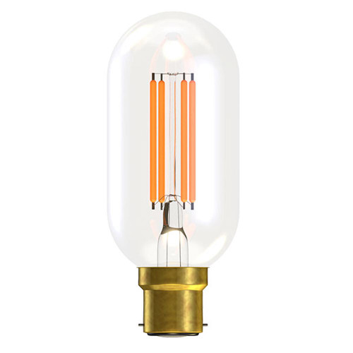 Bell LED Tubular Lamp Clear 240V 4W (40W) B22d 2700K Dimmable