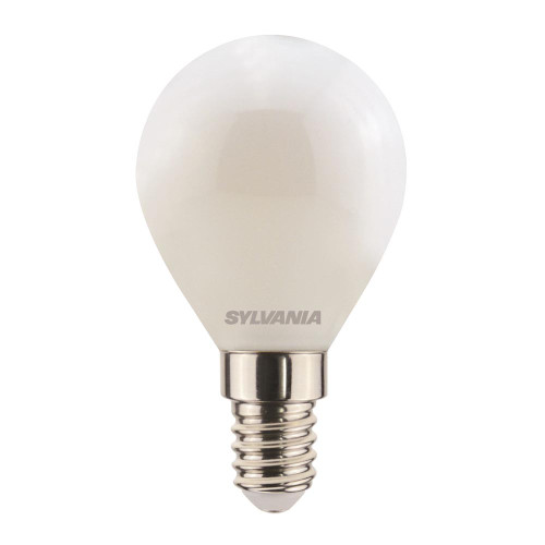 Sylvania LED 45mm Round 6W (60W eq.) SES Opal Very Warm White Sylvania LED 45mm Round 6W (60W eq.) SES Opal Very Warm White
