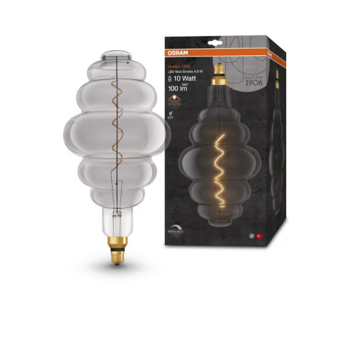 LED Vintage Nest Lamp 4.8W 1800K E27 Smoke Dimmable Ledvance LED Vintage Nest Lamp 4.8W 1800K E27 Smoke Dimmable Ledvance