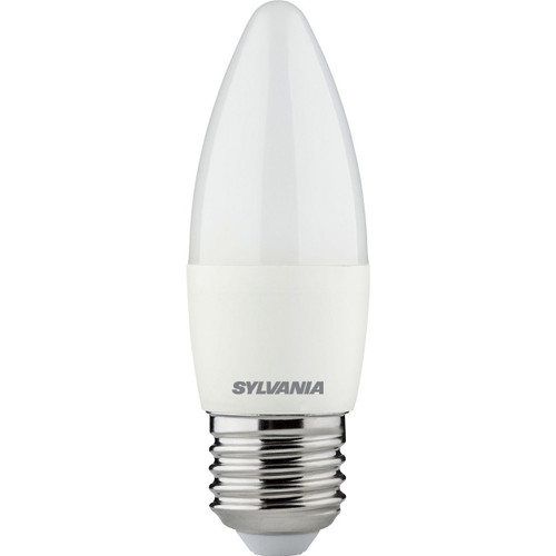 Sylvania LED Candle 4.5W (40W eq.) E27 Opal Very Warm White Sylvania LED Candle 4.5W (40W eq.) E27 Opal Very Warm White