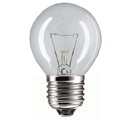 Round 45mm 25V 40W E27 Clear Round 45mm 25V 40W E27 Clear