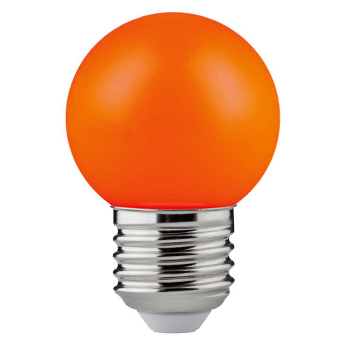 LED 45mm Round 1W E27 Amber LED 45mm Round 1W E27 Amber