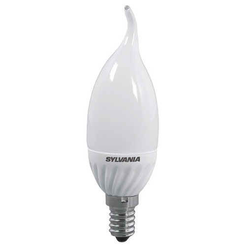 Sylvania LED Candle Bent Tip 2.5W SES Opal Very Warm White Sylvania LED Candle Bent Tip 2.5W SES Opal Very Warm White
