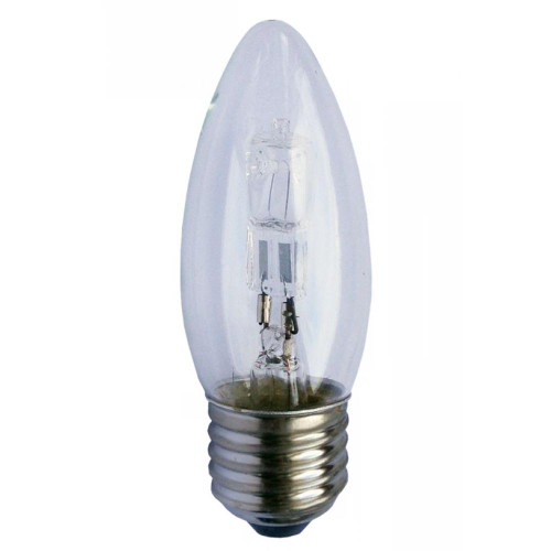 240V Eco Halogen Candle 28W (40W) ES 2700K Clear 240V Eco Halogen Candle 28W (40W) ES 2700K Clear