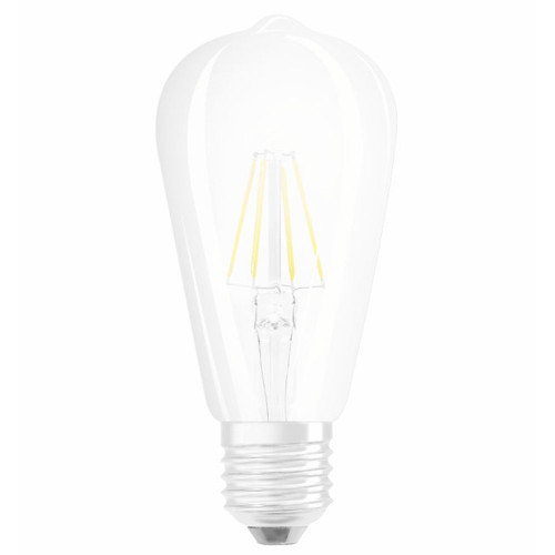 LED Retrofit Classic ST64 Lamp 6.5W (60W) Very Warm White E27 Clear