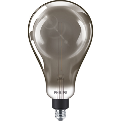 Philips LED GLS 160mm 6.5W E27 1800K Smoky Dimmable Philips LED GLS 160mm 6.5W E27 1800K Smoky Dimmable