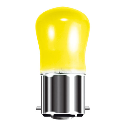Pygmy 240V 15W B22d Yellow BEL Pygmy 240V 15W B22d Yellow BEL