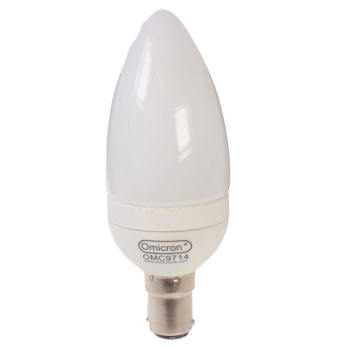 Omicrom CANDLE 240V 3W SBC 8KH Omicrom CANDLE 240V 3W SBC 8KH